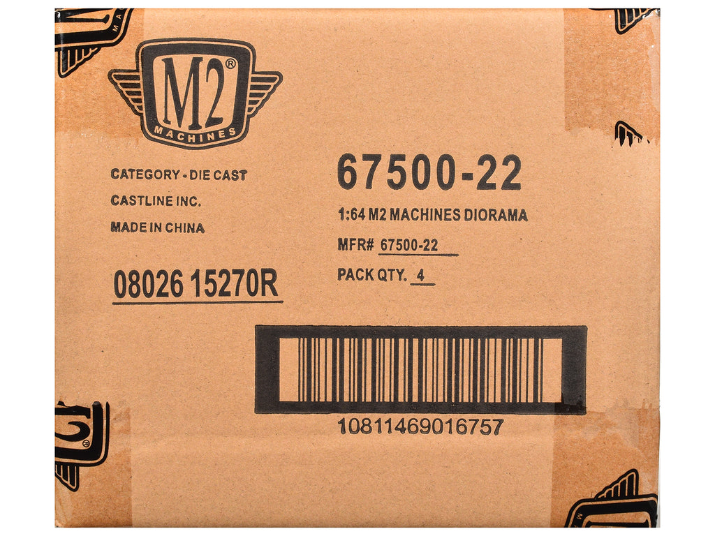 'Auto News' Release 22 Set of 4 Cars Limited Edition to 3600 pieces Worldwide 1/64 Diecast Models by M2 Machines
