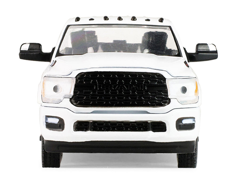 2023 Ram 2500 Bighorn Pickup Truck White 'Auto Mall' Series 8 1/64 Diecast Model Car by Greenlight