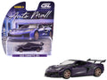 2025 Chevrolet Corvette ZR1 Hysteria Purple Metallic with Carbon Top 'Auto Mall' Series 8 1/64 Diecast Model Car by Greenlight