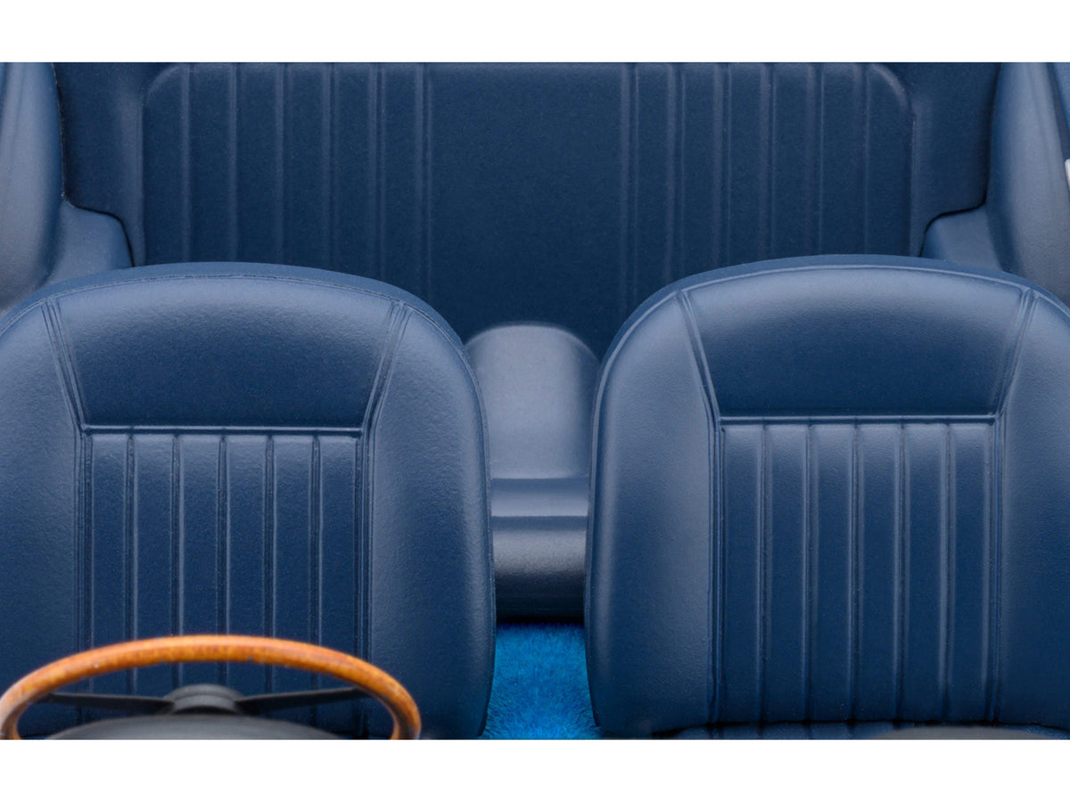 Aston Martin DB5 RHD (Right Hand Drive) Caribbean Pearl Blue Metallic 1/18 Model Car by Autoart