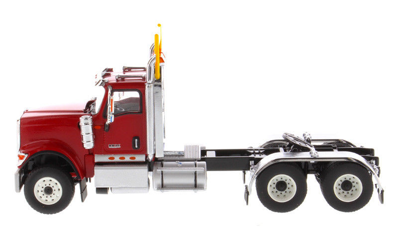 International HX520 Day Cab Tandem Tractor Red 1/50 Diecast Model by Diecast Masters