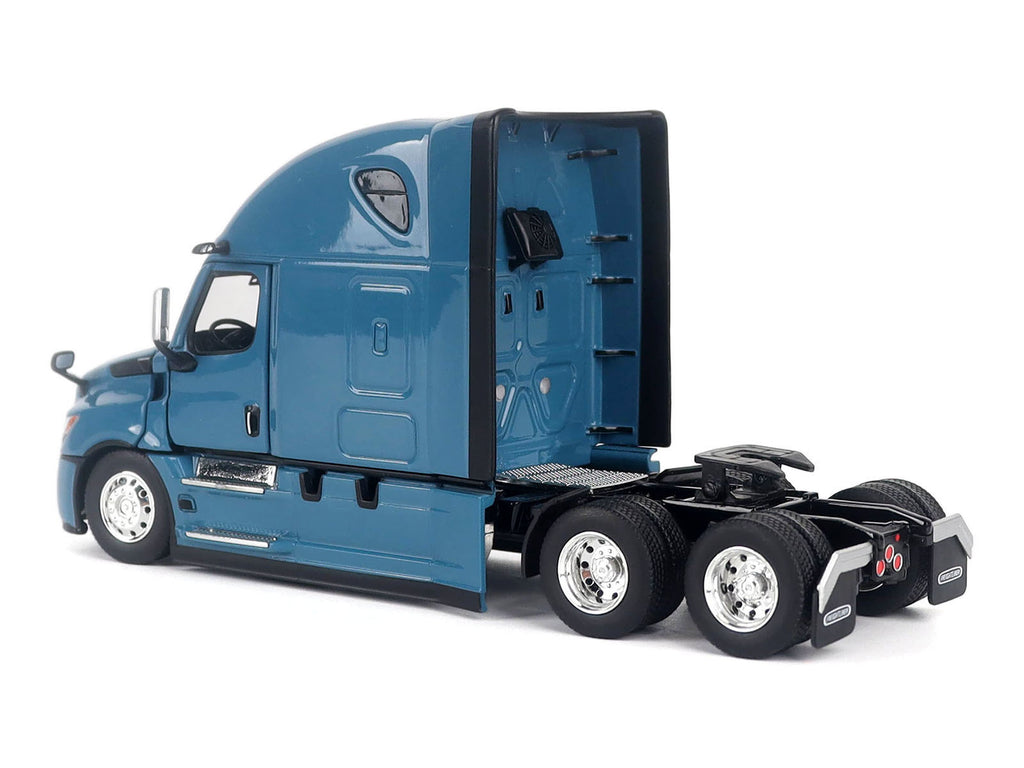 2025 Freightliner Cascadia Gen-5 Sleeper Cab Truck Tractor Signature Blue 'Transport Series' 1/50 Diecast Model by Diecast Masters