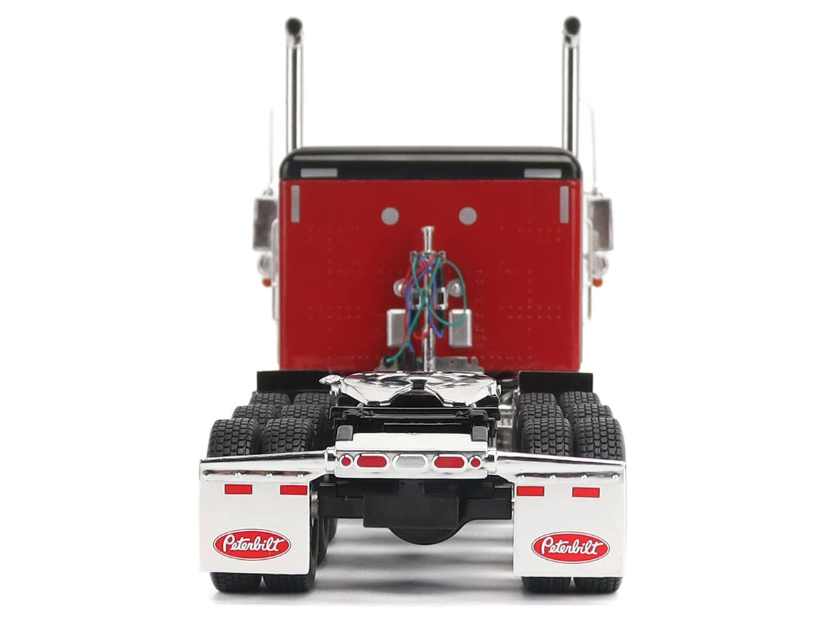 Peterbilt 589 Tridem-Axle Legendary Package Truck Tractor with 58' Sleeper Legendary Red 'Transport Series' 1/32 Diecast Model by Diecast Masters