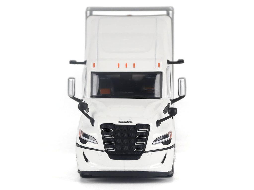 2025 Freightliner Cascadia Gen-5 Sleeper Cab Truck White with Great Dane Champion 53ft Dry Cargo Trailer 'Transport Series' 1/50 Diecast Model by Diecast Masters