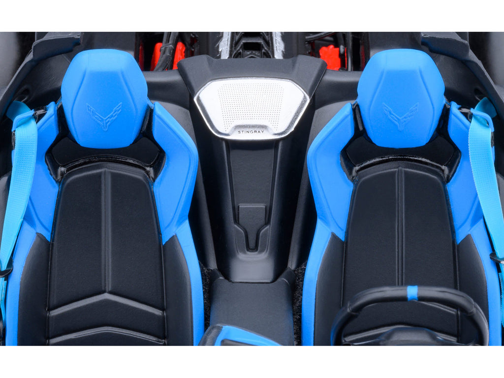 2020 Chevrolet Corvette C8 Stingray Rapid Blue 1/18 Model Car by Autoart