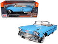 1958 Chevrolet Impala Convertible Light Blue 'Timeless Classics' 1/18 Diecast Model Car by Motormax