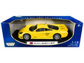 Saleen S7 Yellow 1/18 Diecast Model Car by Motormax