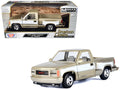 1992 GMC Sierra GT Pickup Truck Gold Metallic with White Sides 'American Classics' Series 1/24 Diecast Model Car by Motormax