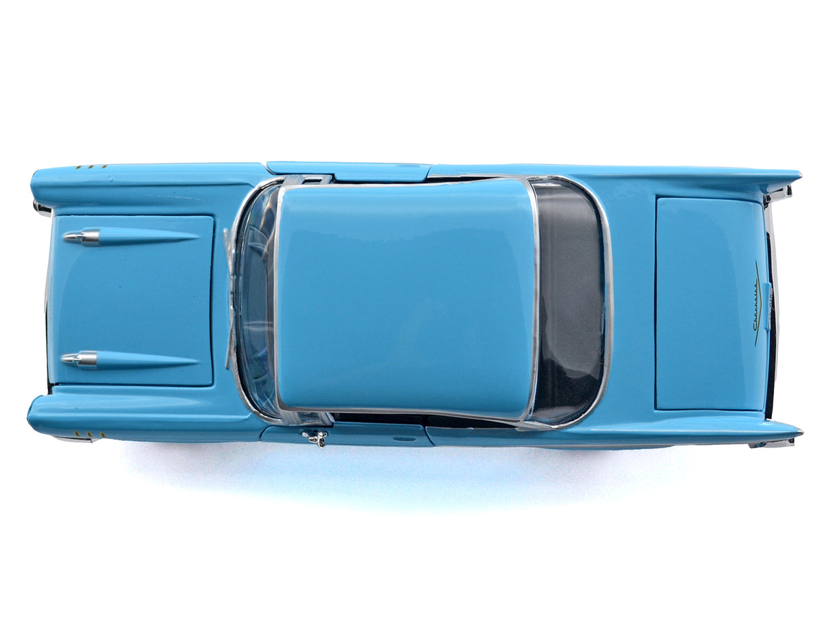 1957 Chevrolet Bel Air Light Blue 'Timeless Legends' Series 1/24 Diecast Model Car by Motormax