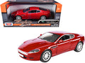 Aston Martin DB9 Coupe Red 'Timeless Legends' 1/24 Diecast Model Car by Motormax