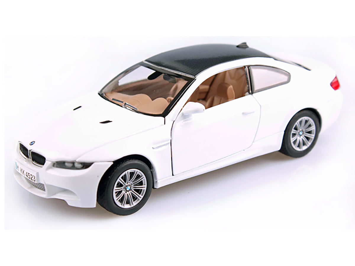 BMW M3 E92 Coupe White 1/24 Diecast Model Car by Motormax