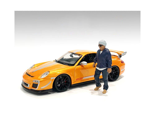 'Car Meet 1' Figurine IV for 1/18 Scale Models by American Diorama