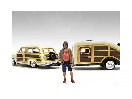 'Campers' Figure 2 for 1/18 Scale Models by American Diorama