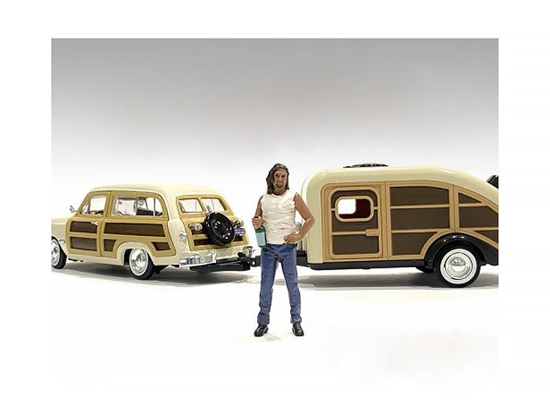 'Campers' Figure 3 for 1/18 Scale Models by American Diorama