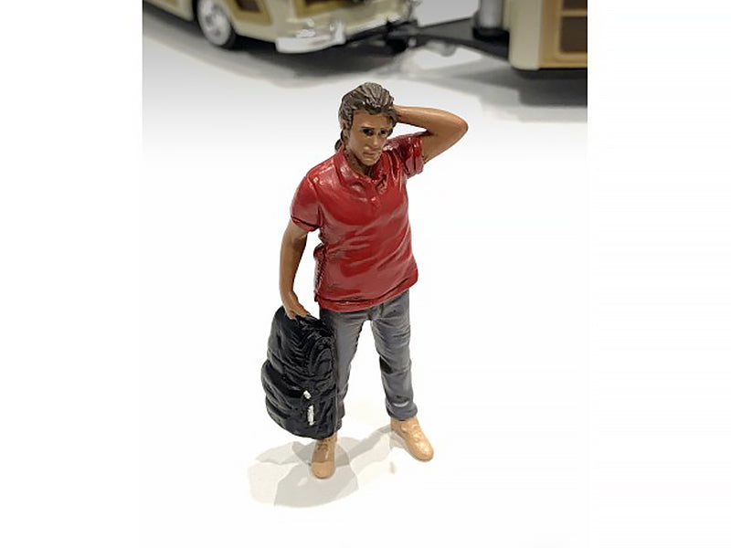 'Campers' Figure 4 for 1/18 Scale Models by American Diorama