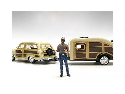 'Campers' Figure 5 for 1/18 Scale Models by American Diorama
