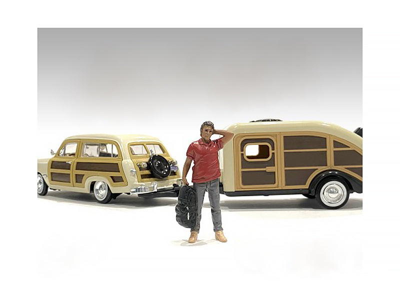 'Campers' Figure 4 for 1/24 Scale Models by American Diorama