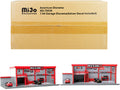 'Garage Diorama Advan' Diorama with Decals for 1/64 Scale Models by American Diorama