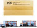 'Garage Diorama' Diorama with Decals for 1/64 Scale Models by American Diorama