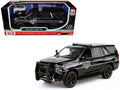 2025 Chevrolet Tahoe PPV 'General Motors Police' Black 'Custom Builder's Kit - Law Enforcement and Public Service' Series 1/24 Diecast Model Car by Motormax