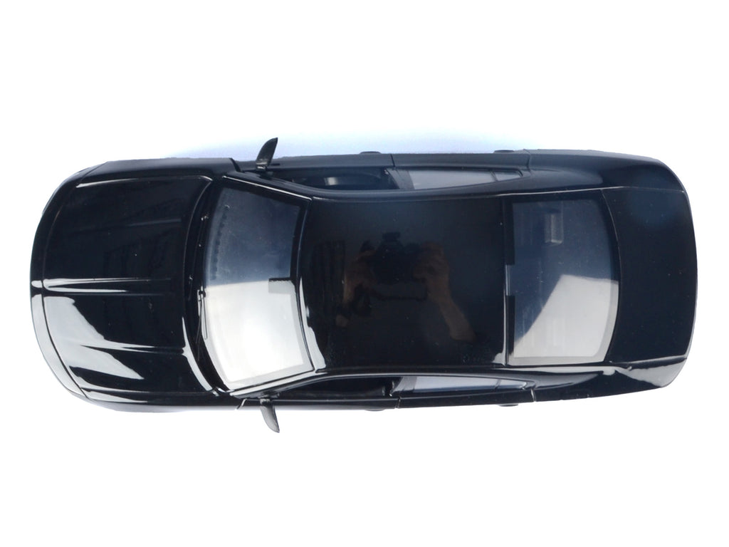 2023 Dodge Charger Pursuit Police Car Black 'Custom Builder's Kit - Law Enforcement and Public Service' Series 1/24 Diecast Model Car by Motormax