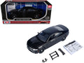 2023 Dodge Charger Pursuit Police Car Black 'Custom Builder's Kit - Law Enforcement and Public Service' Series 1/24 Diecast Model Car by Motormax