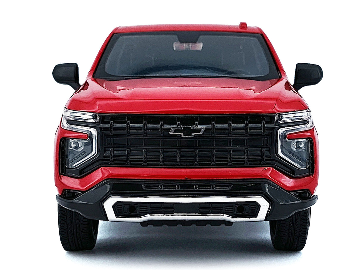 2025 Chevrolet Tahoe PPV Red 'Custom Builder's Kit - Law Enforcement and Public Service' Series 1/24 Diecast Model Car by Motormax