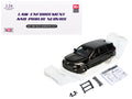 2022 Ford Police Interceptor Utility Unmarked Black 'Builder's Kit' 'Law Enforcement and Public Service' Series 1/24 Diecast Model Car by Motormax