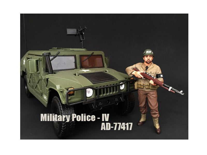 WWII Military Police Figure IV For 1/18 Scale Models by American Diorama