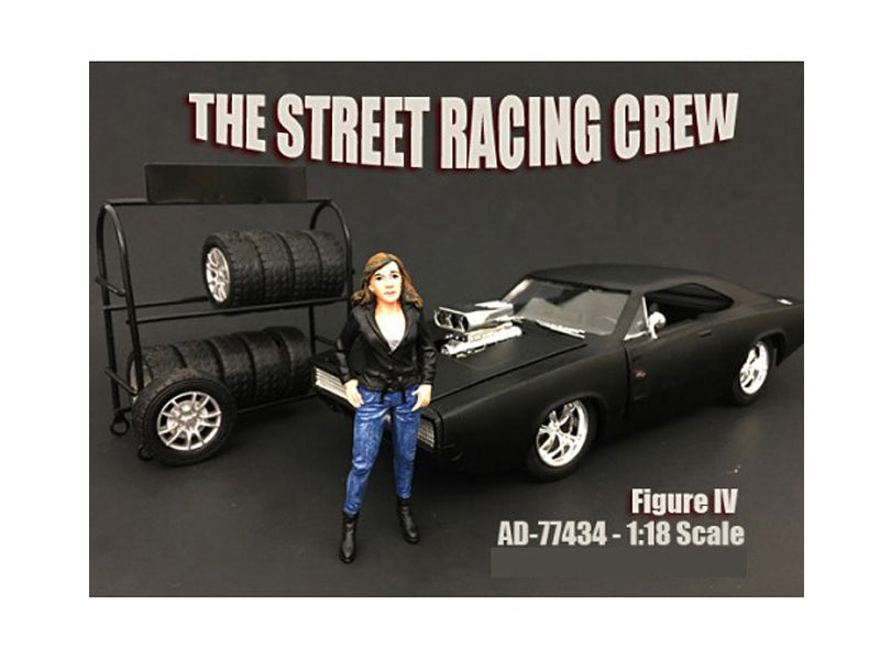 The Street Racing Crew Figure IV For 1/18 Scale Models by American Diorama
