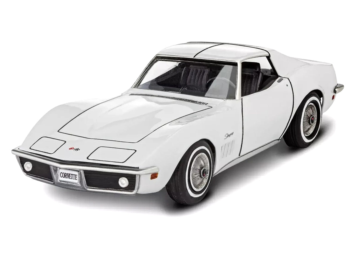Level 3 Model Kit 1969 Chevrolet Corvette Stingray All-Included Kit 1/32 Scale Model by Revell