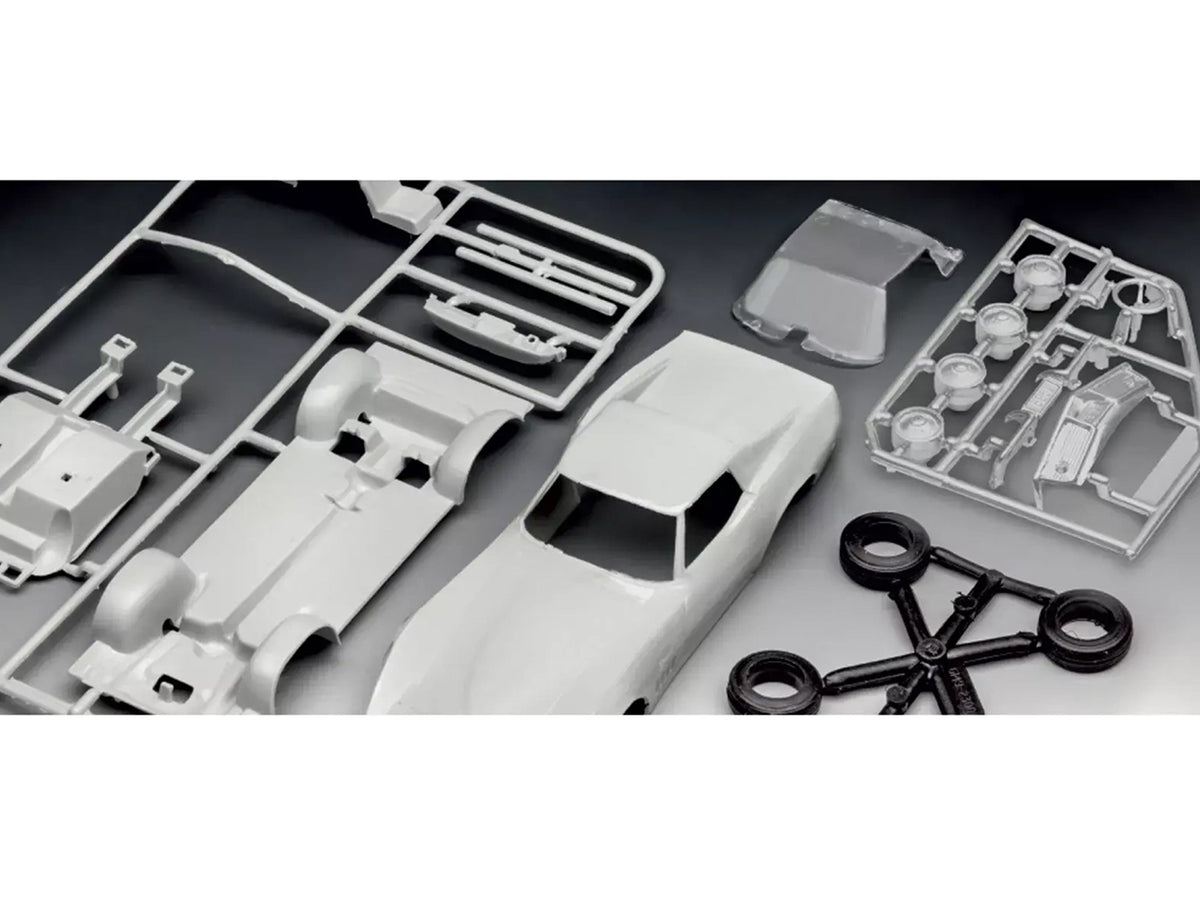 Level 3 Model Kit 1969 Chevrolet Corvette Stingray All-Included Kit 1/32 Scale Model by Revell
