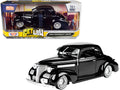 1939 Chevrolet Coupe Lowrider Black 'Get Low' Series 1/24 Diecast Model Car by Motormax