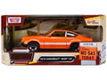 1974 Chevrolet Vega GT Orange Metallic with White Stripes 'Forgotten Classics' Series 1/24 Diecast Model Car by Motormax