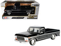 1979 Ford F-150 Custom Pickup Truck Black 'Maxx Design' Series 1/24 Diecast Model Car by Motormax
