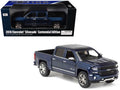 2018 Chevrolet Silverado LTZ Pickup Truck Centennial Edition Blue Metallic '100 Years Anniversary' 1/27 Diecast Model Car by Motormax