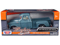 1955 GMC Blue Chip Pickup Truck Light Blue 'Timeless Legends' Series 1/24 Diecast Model Car by Motormax