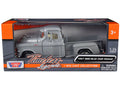 1957 GMC Blue Chip Pickup Truck Gray 'Timeless Legends' Series 1/24 Diecast Model Car by Motormax