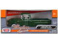 1958 GMC 100 Wideside Pickup Truck Green 'Timeless Legends' Series 1/24 Diecast Model Car by Motormax