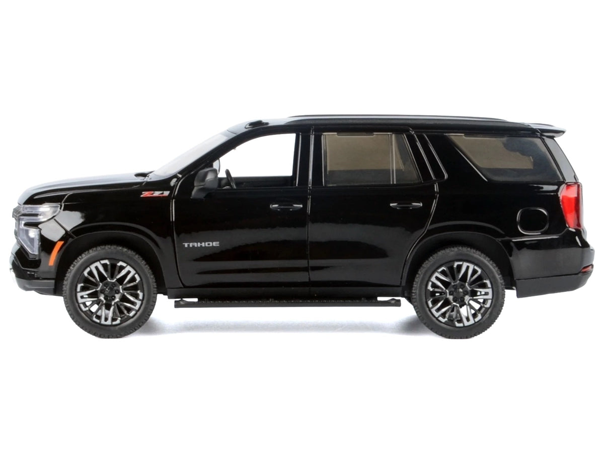 2025 Chevrolet Tahoe Z71 Black 'Timeless Legends' Series 1/24 Diecast Model Car by Motormax