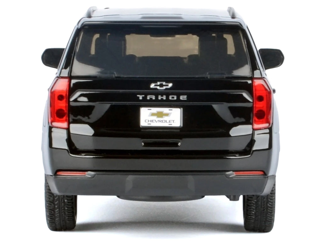 2025 Chevrolet Tahoe Z71 Black 'Timeless Legends' Series 1/24 Diecast Model Car by Motormax