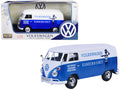 Volkswagen Type 2 (T1) Delivery Van Autohaus Sudekum 'Kundendienst' Candy Blue and White 1/24 Diecast Model Car by Motormax
