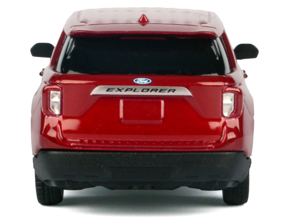 2023 Ford Explorer Red Metallic 'Timeless Legends' Series 1/43 Diecast Model Car by Motormax