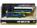 Double Decker Bus 'San Monique Transport' 'Hitting Bridge Scene' James Bond 007 'Live and Let Die' (1973) Movie with Display 'James Bond Collection' Series Diecast Model by Motormax