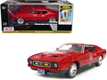 1971 Ford Mustang Mach 1 Red James Bond 007 'Diamonds are Forever' (1971) Movie 'James Bond Collection' Series 1/24 Diecast Model Car by Motormax