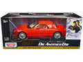 2002 Ford Thunderbird Orange James Bond 007 'Die Another Day' (2002) Movie 'James Bond Collection' Series 1/24 Diecast Model Car by Motormax