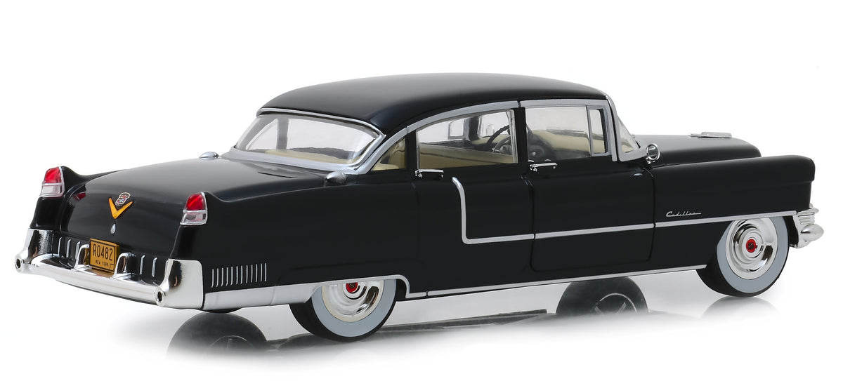 1955 Cadillac Fleetwood Series 60 Black 'The Godfather' (1972) Movie 1/24 Diecast Model Car by Greenlight