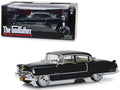 1955 Cadillac Fleetwood Series 60 Black 'The Godfather' (1972) Movie 1/24 Diecast Model Car by Greenlight