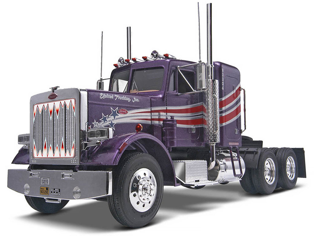 Level 4 Model Kit Peterbilt 359 Conventional Truck Tractor (without Trailer) 'Historic Series' 1/25 Scale Model by Revell