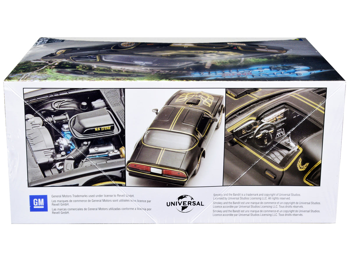 Level 4 Model Kit 1977 Pontiac Firebird 'Smokey and the Bandit' (1977) Movie 1/25 Scale Model Car by Revell